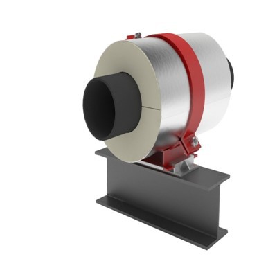 لوله های عایق سرد کشویی پشتیبانی می کنند